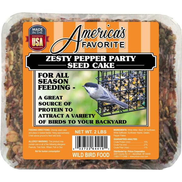 Nutnuez 2 lbs Zesty Pepper Party Large Seed Cake NU3688002